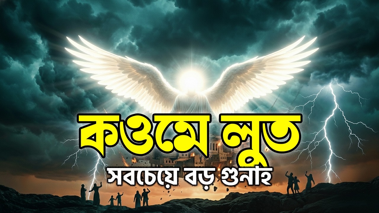 কওমে লুতের গুনাহ কী ছিল? | আল্লাহ ভয়ংকর আজাব | Dead Sea রহস্য | Quranic Story