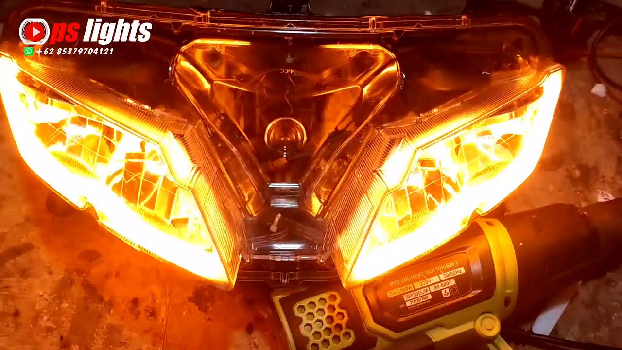 Cara pasang lampu alis di YAMAHA R15 V3