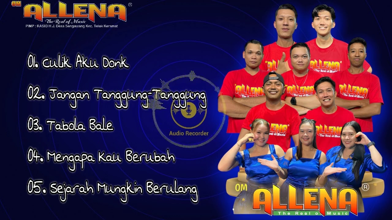 5 Lagu Remix OM Allena (live rec)