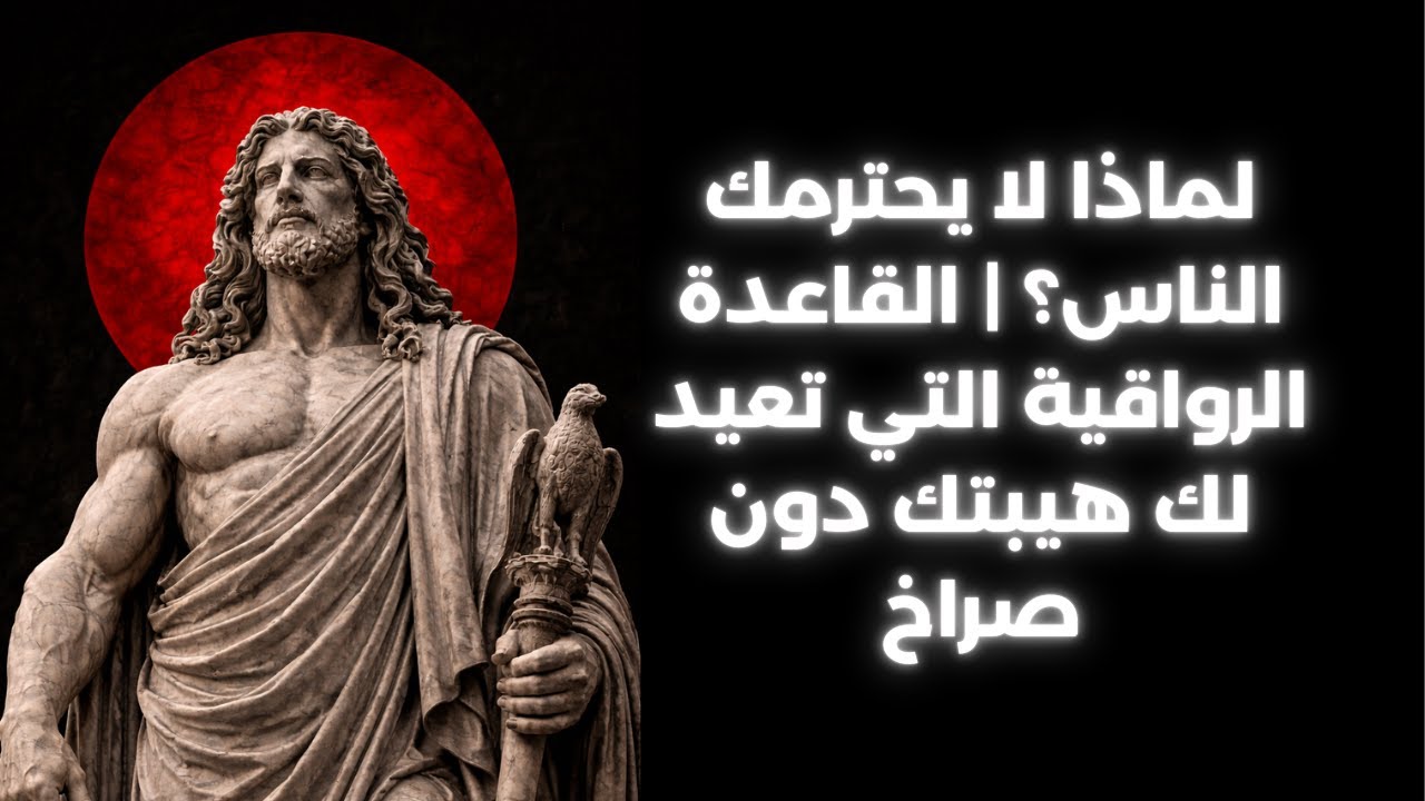 لماذا لا يحترمك الناس؟ | القاعدة الرواقية التي تعيد لك هيبتك دون صراخ
