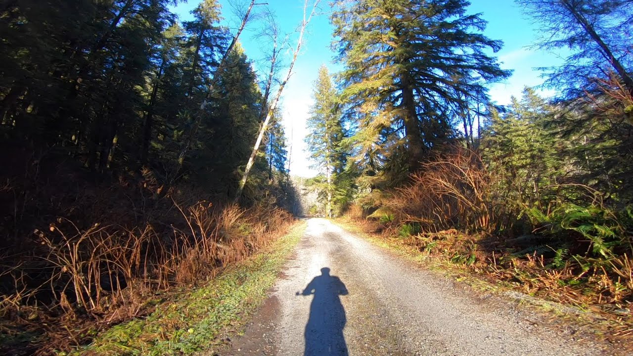 Rize Rx pro ebike on the ultimate scenic trip - 65 km Fisherman's trail -First hill climbing fail!