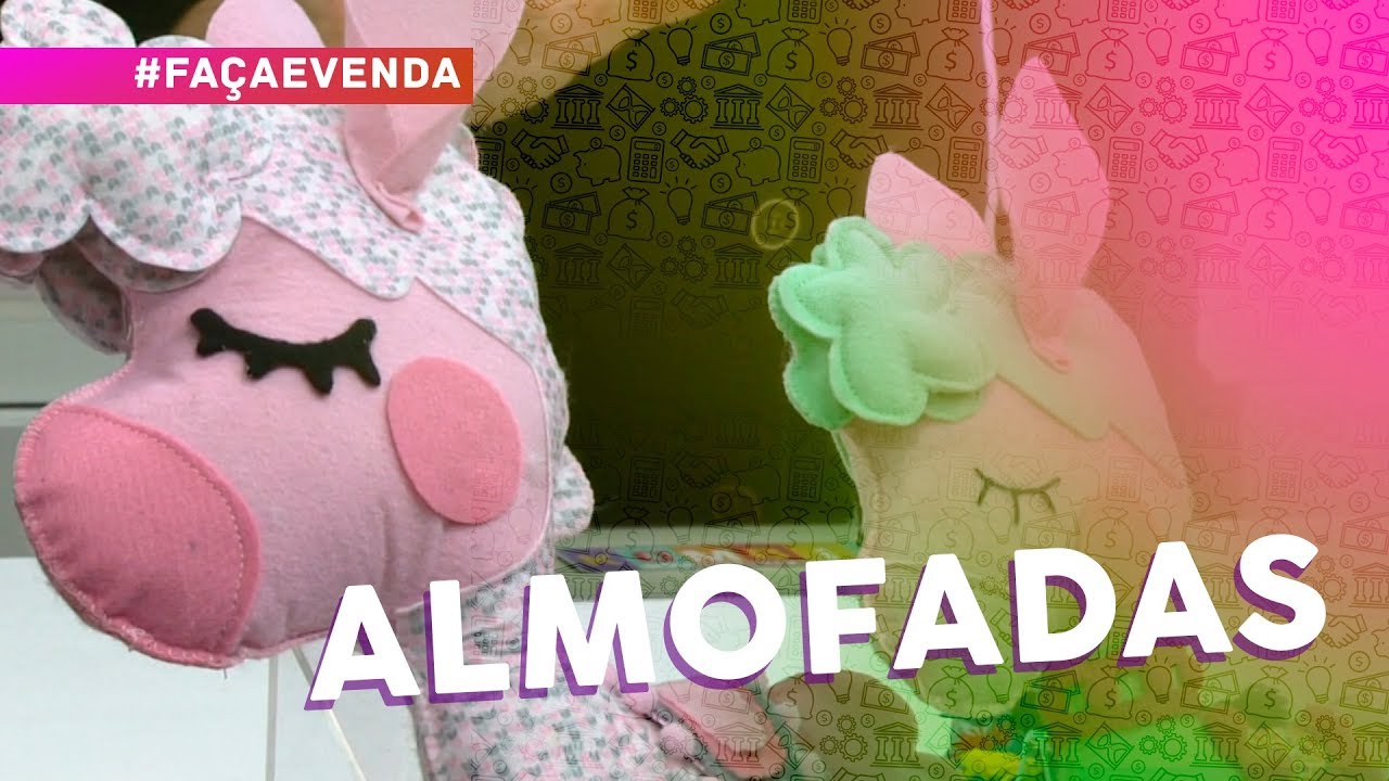 Almofada Lhama por Mônica Roma