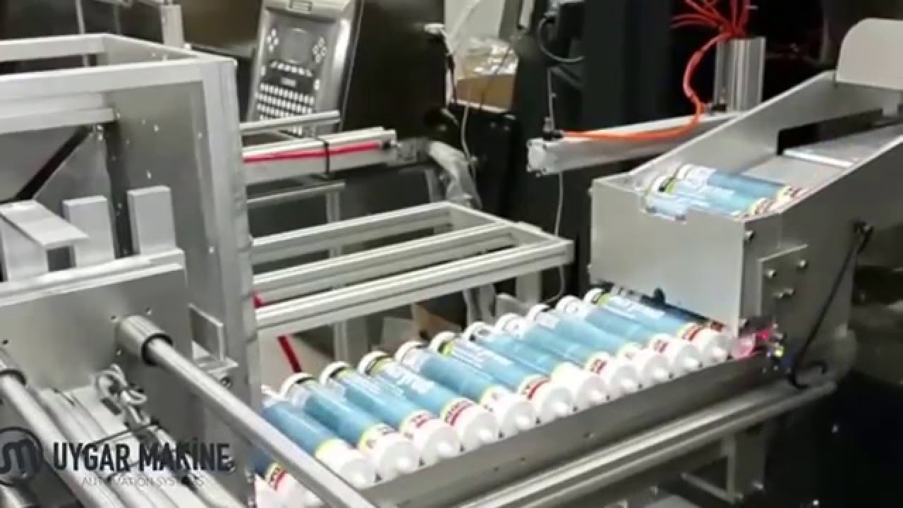UMC60-C Silikon Kartuş Kolileme Makinesi