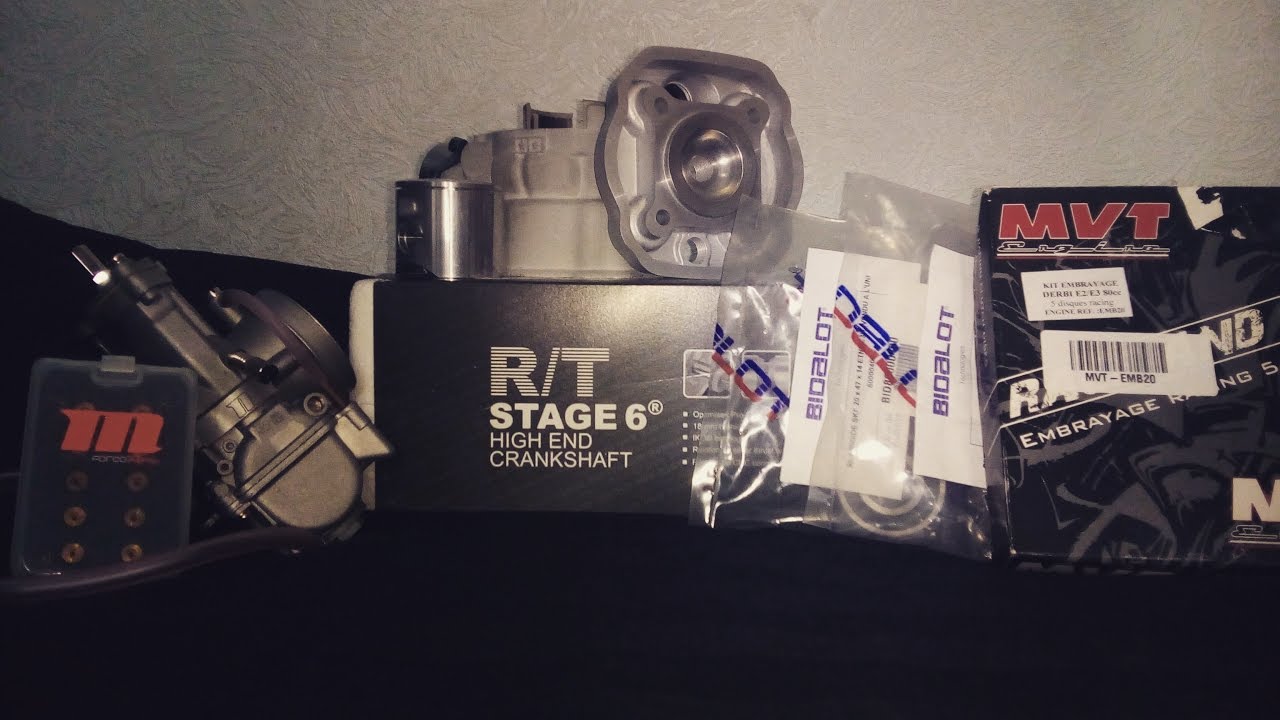 Derbi Senda 77cc Stage6 High-End Engine Build