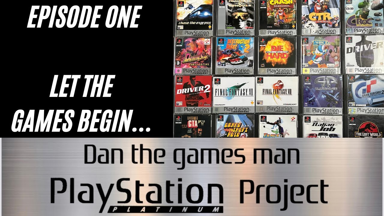 The Playstation Platinum Project: Episode 1 - Let the Games Begin