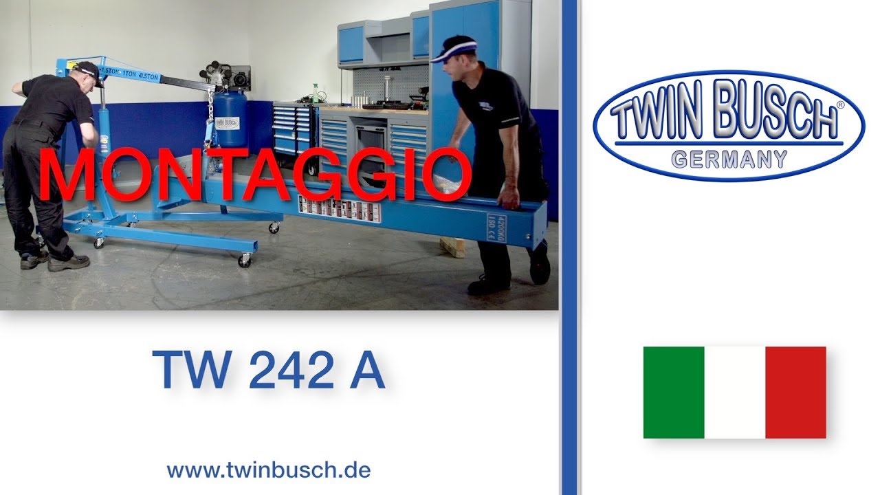 Montaggio della TW 242 A  -  TWIN BUSCH®