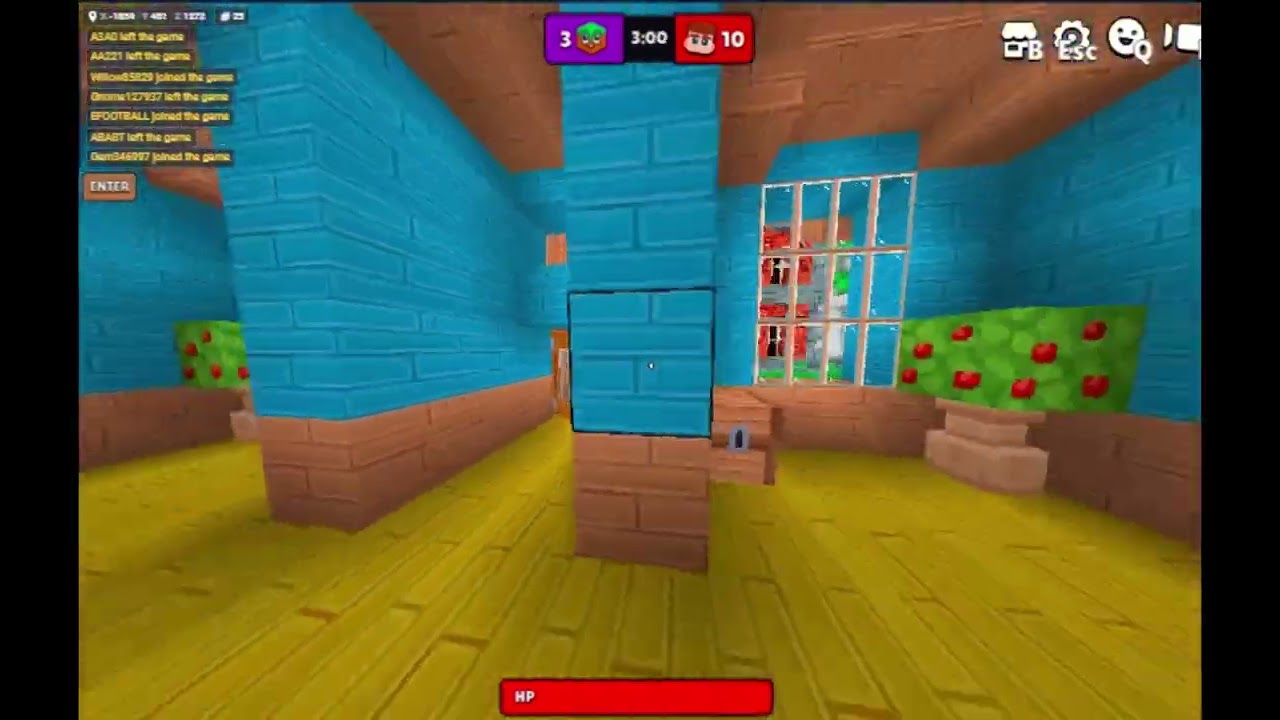 Hide and seek - Minefun.io / Gameplay