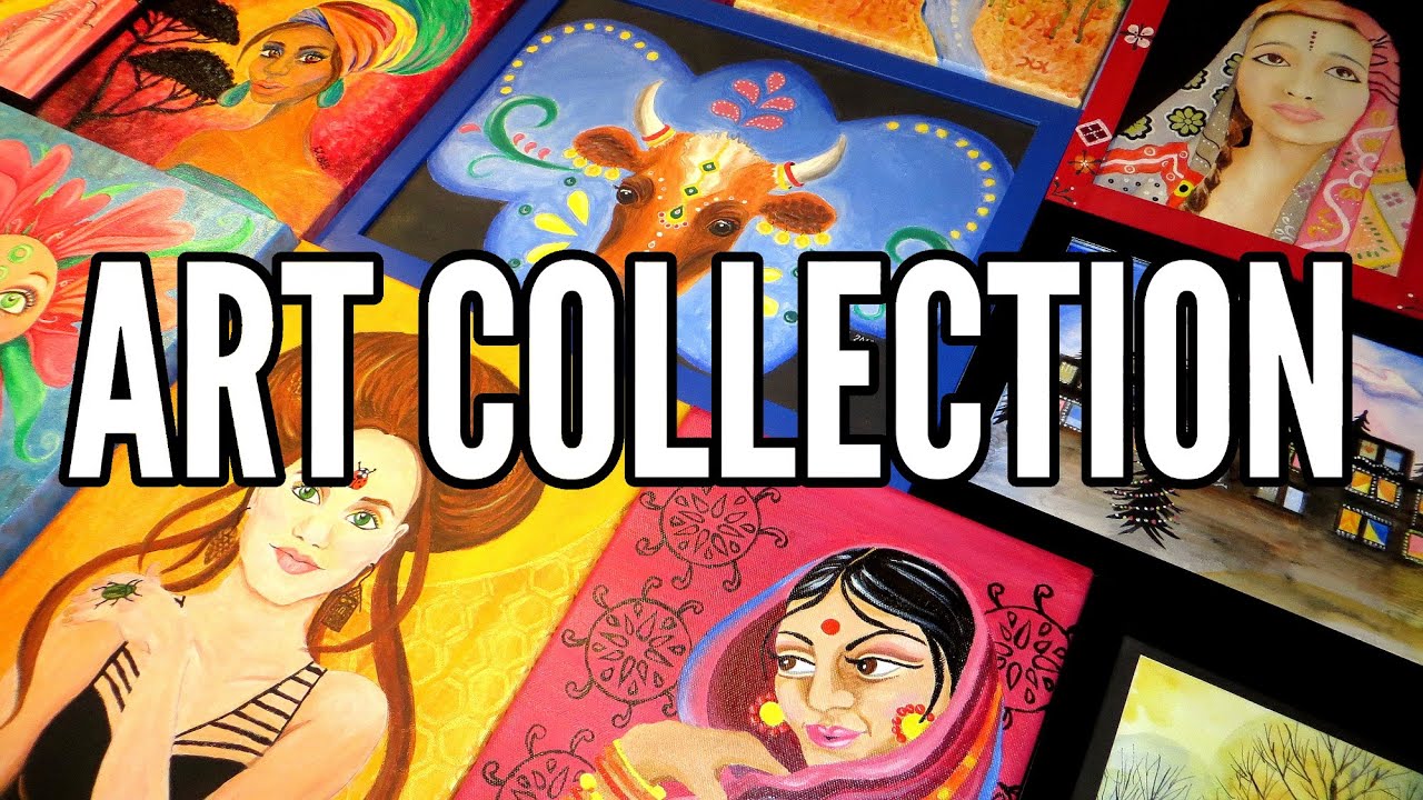 My Artwork Collection || Acrylic and Watercolor Paintings