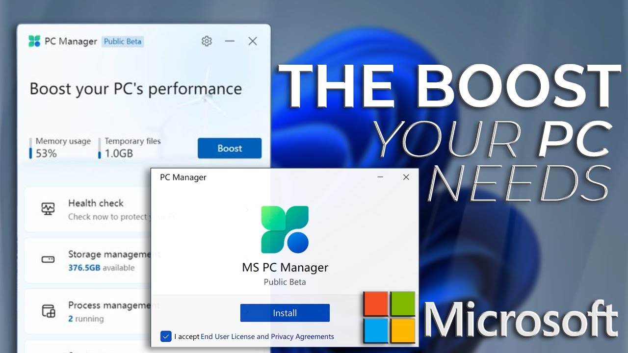 Microsoft PC Manager - A FREE Way to Speed Up and Clean Up your PC