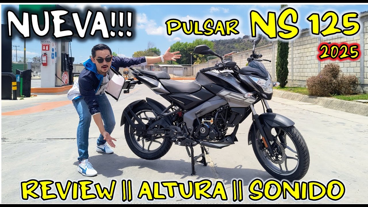 ▪️NUEVA PULSAR NS125 2025 || LA MÁS PEQUEÑA DE LAS PULSAR || REVIEW || SONIDO || PRUEBA DE MONTURA