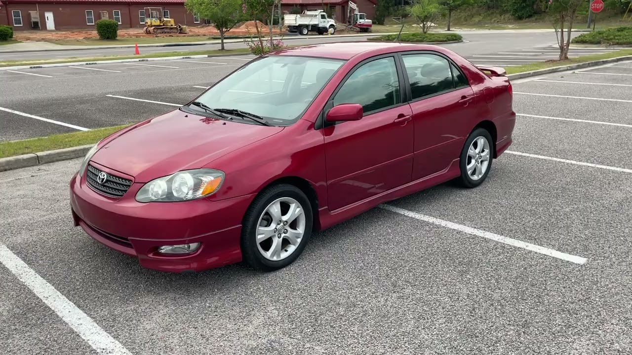 2005 Corolla XRS 1: Intro and impressions