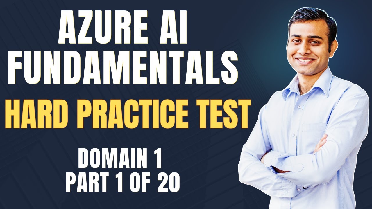 AI-900 Practice Exam [Domain 1]: 100 HARD Questions on AI Workloads & Ethics - Part 1 of 20