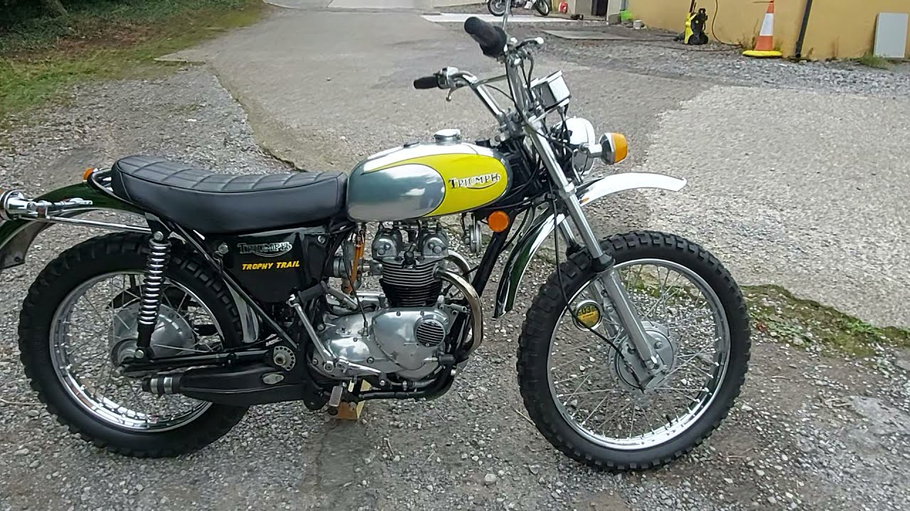 1973 TRIUMPH TROPHY TRIAL TR5T AT RUSSELL JAMES MOTORCYCLES