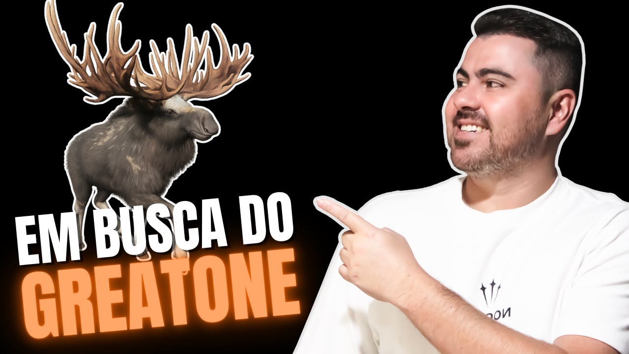 LIVE 🔴 HM DO ALCE 🫎 | Rumo ao GREAT ONE | The Hunter COTW