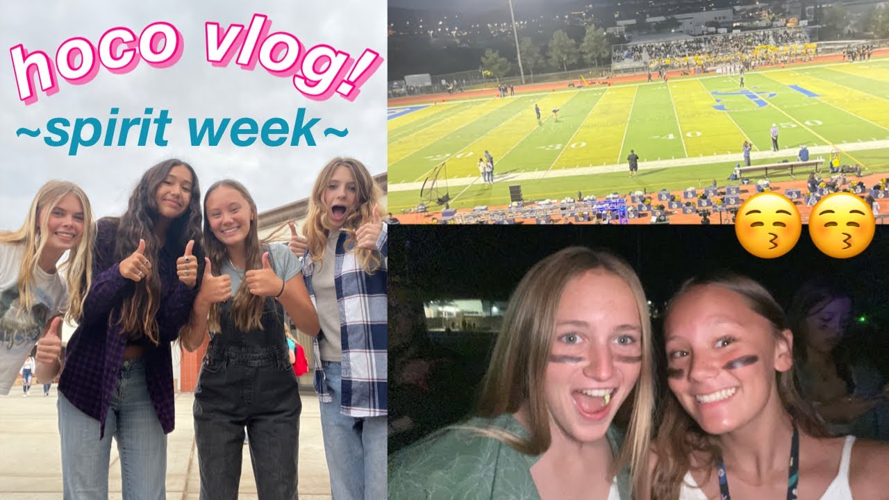 HOCO SPIRIT WEEK VLOG!!