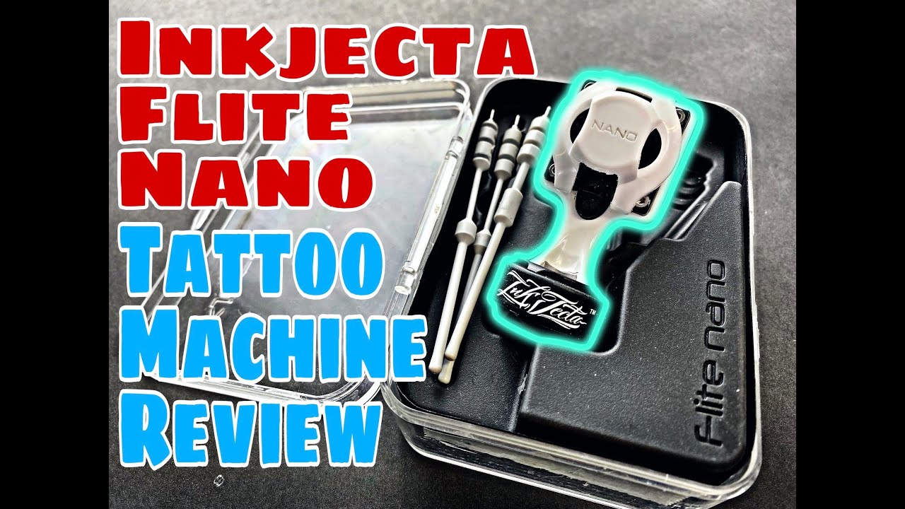 Обзор тату-машинки Inkjecta Flite Nano
