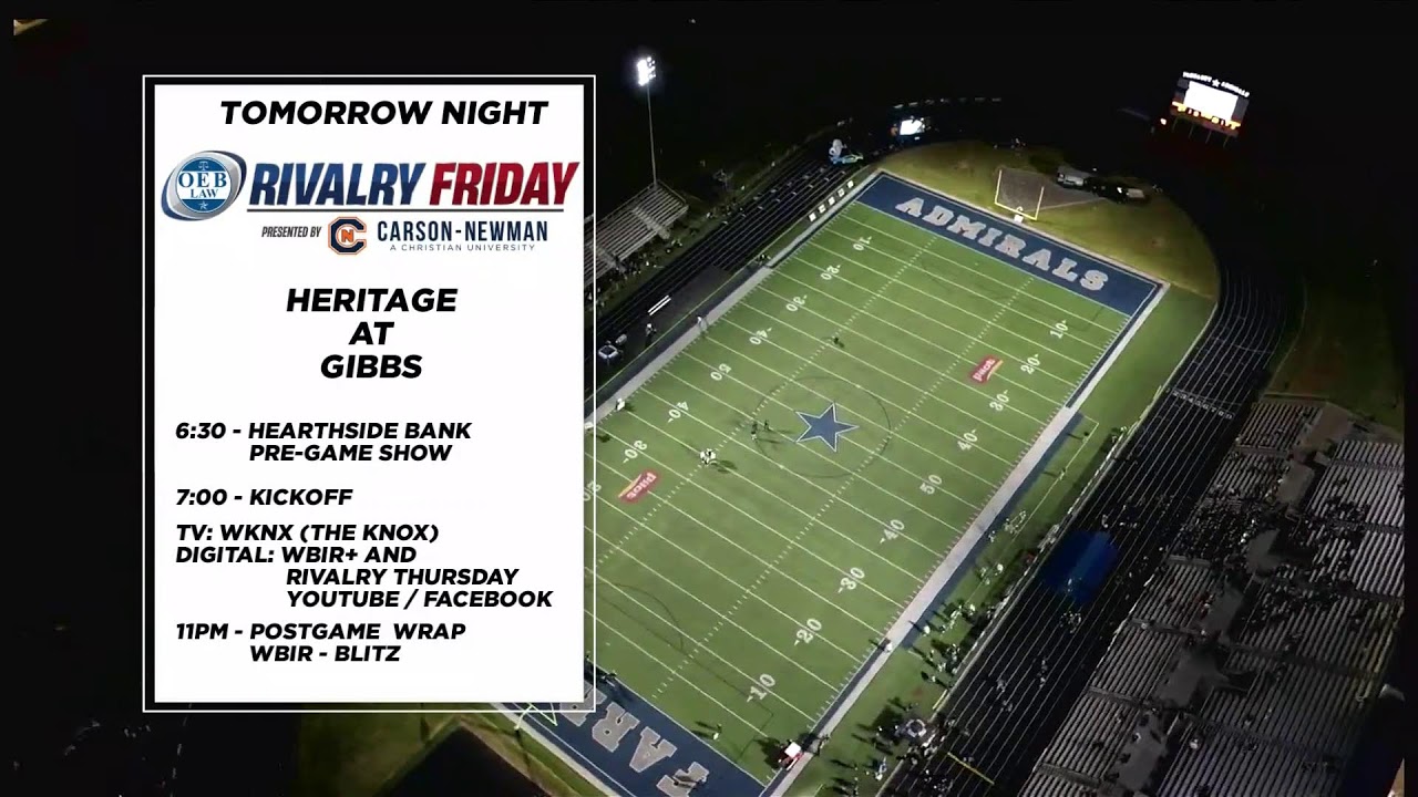 Rivalry Thursday - Oak Ridge at Farragut