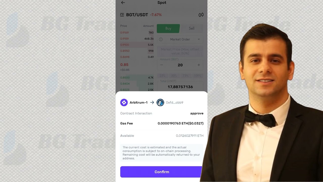 How to buy BGT token | MetaTdex version