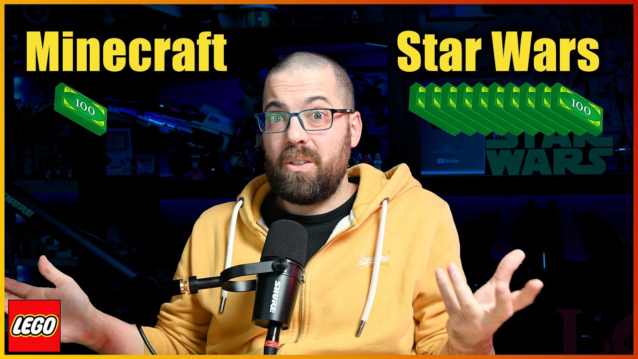 ¿Por qué LEGO Star Wars es mucho más caro que Minecraft?