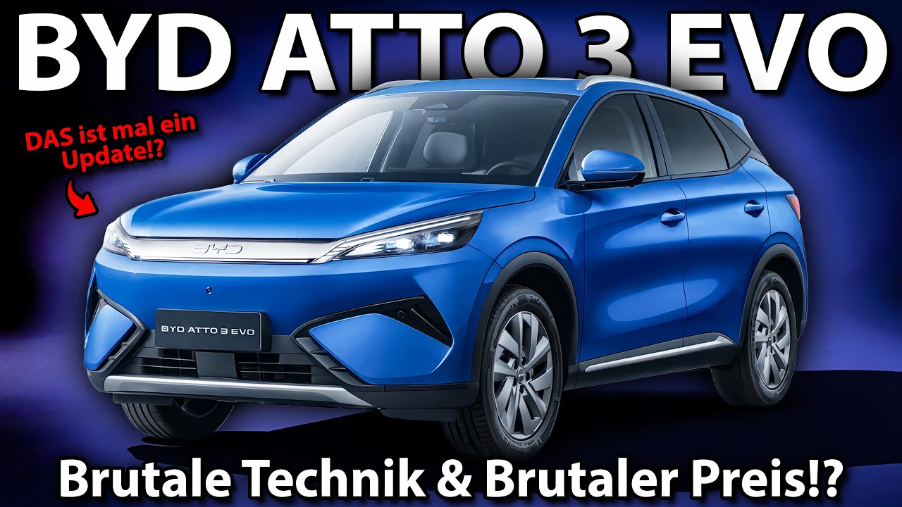 BYD ATTO 3 EVO - Brutale Technik & Brutaler Preis?!