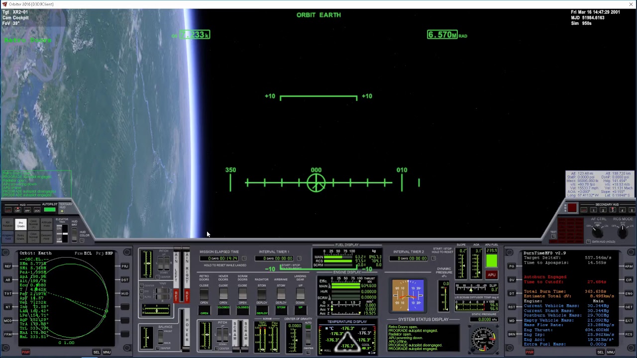 Viaggio sulla ISS (01: decollo)