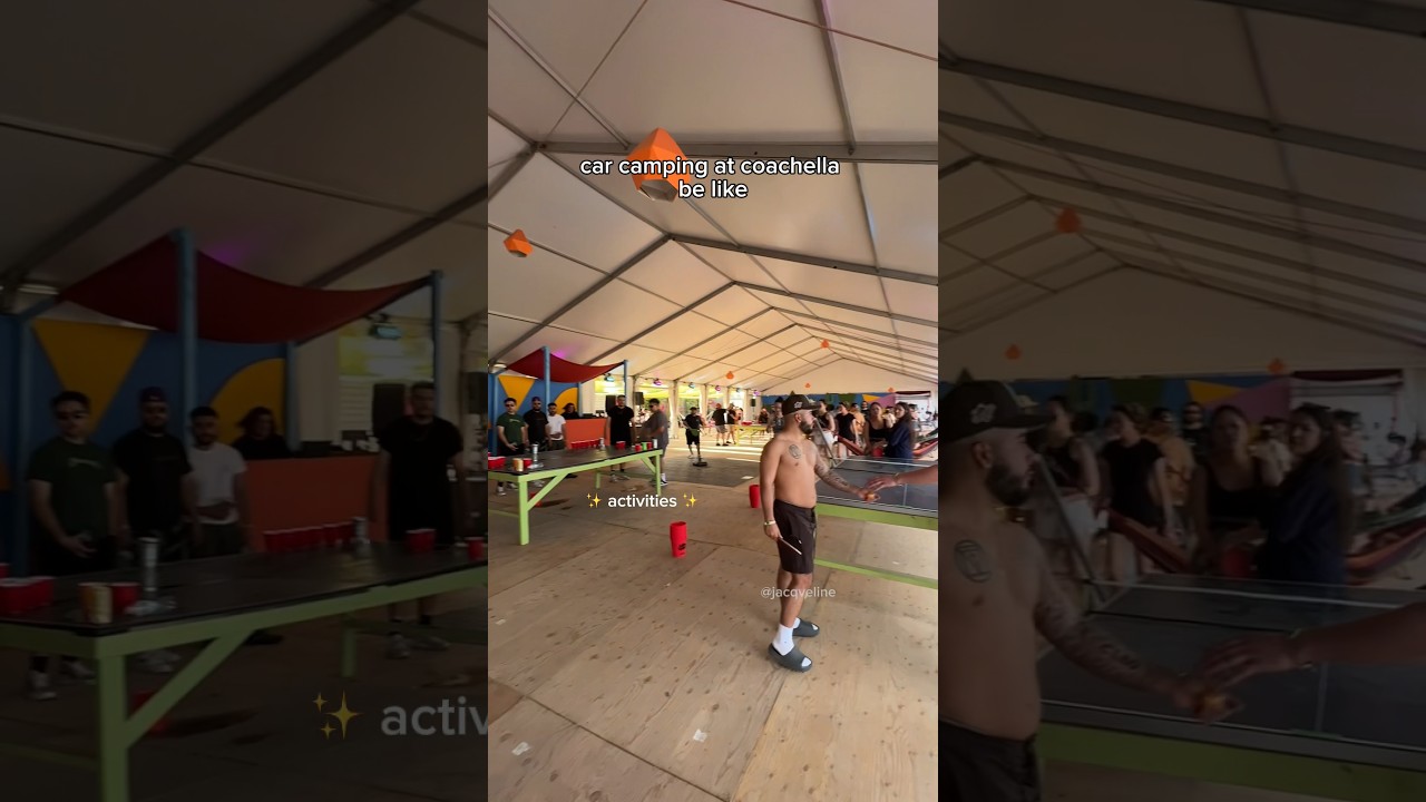 but SO worth it 🥲⛺️ team camp or airbnb? #coachella #coachella2024 #musicfestival #camping