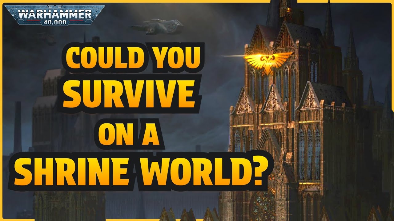 LIFE on the SHRINE WORLDS of the IMPERIUM | Warhammer 40k Lore