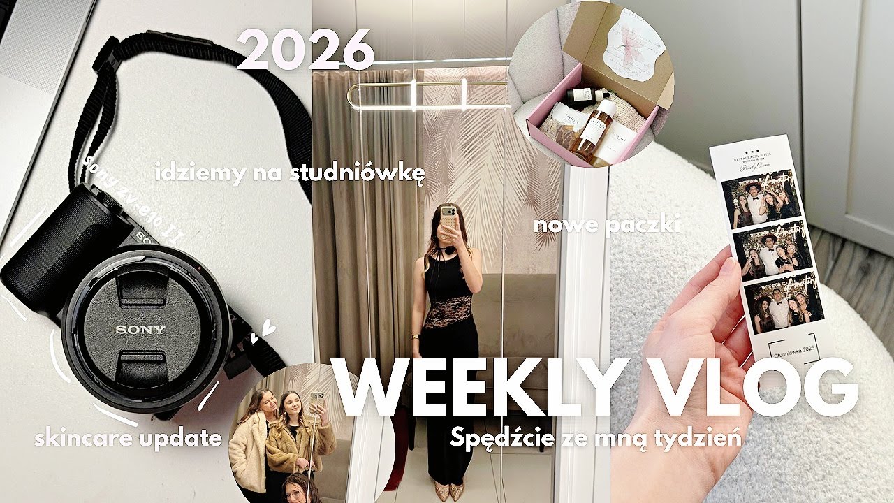 WEEKLY VLOG ★| my skincare, prom 2026, self care, clean with mee 🎀 *back to routine*