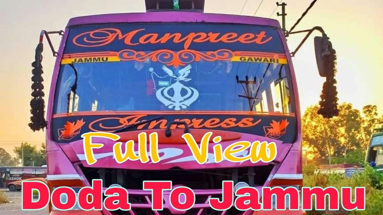 Doda to jammu full journey || doda to jammu full video || national highway doda to jammu | j&k view