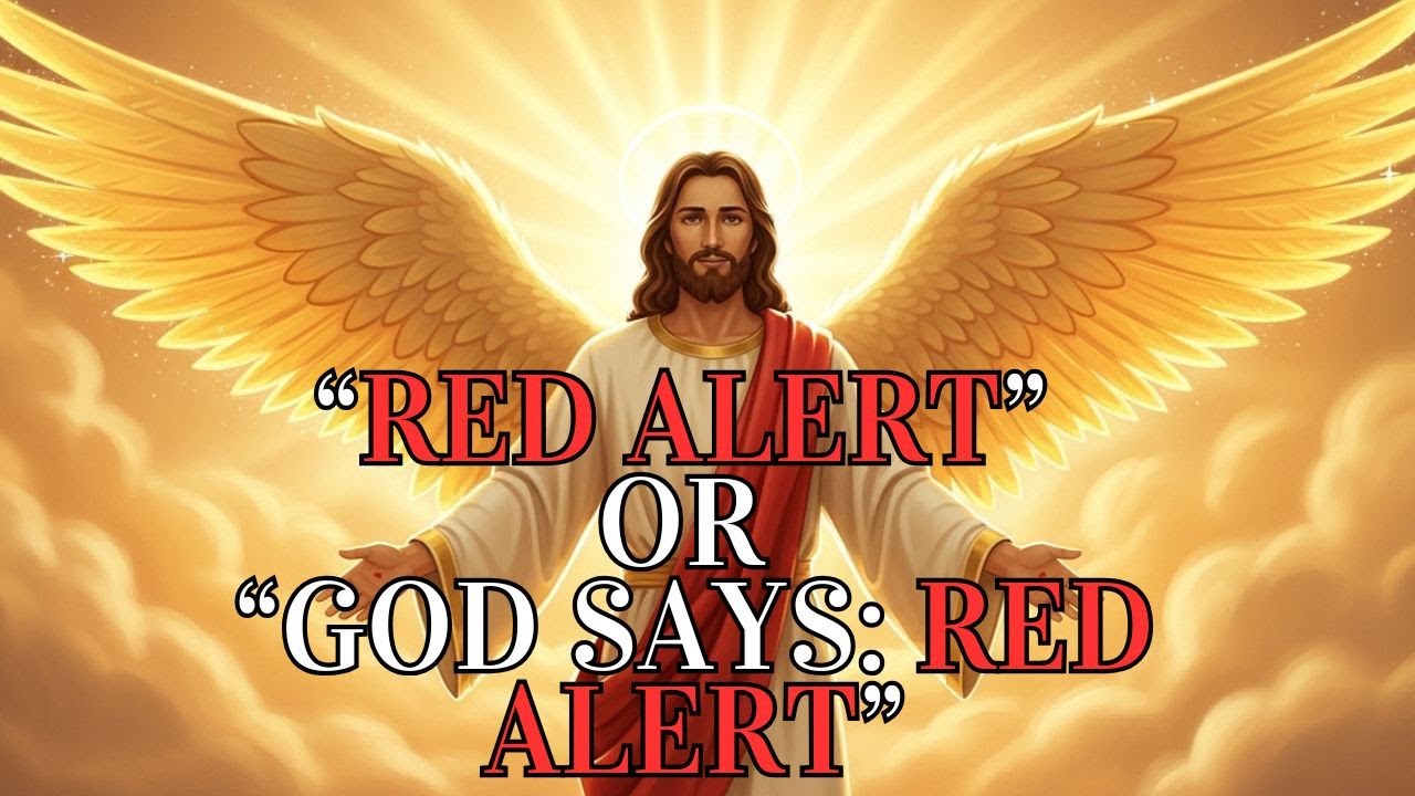 GOD’S EMERGENCY ALERT: “You Just Declared a Red Alert” | Powerful Message for Today
