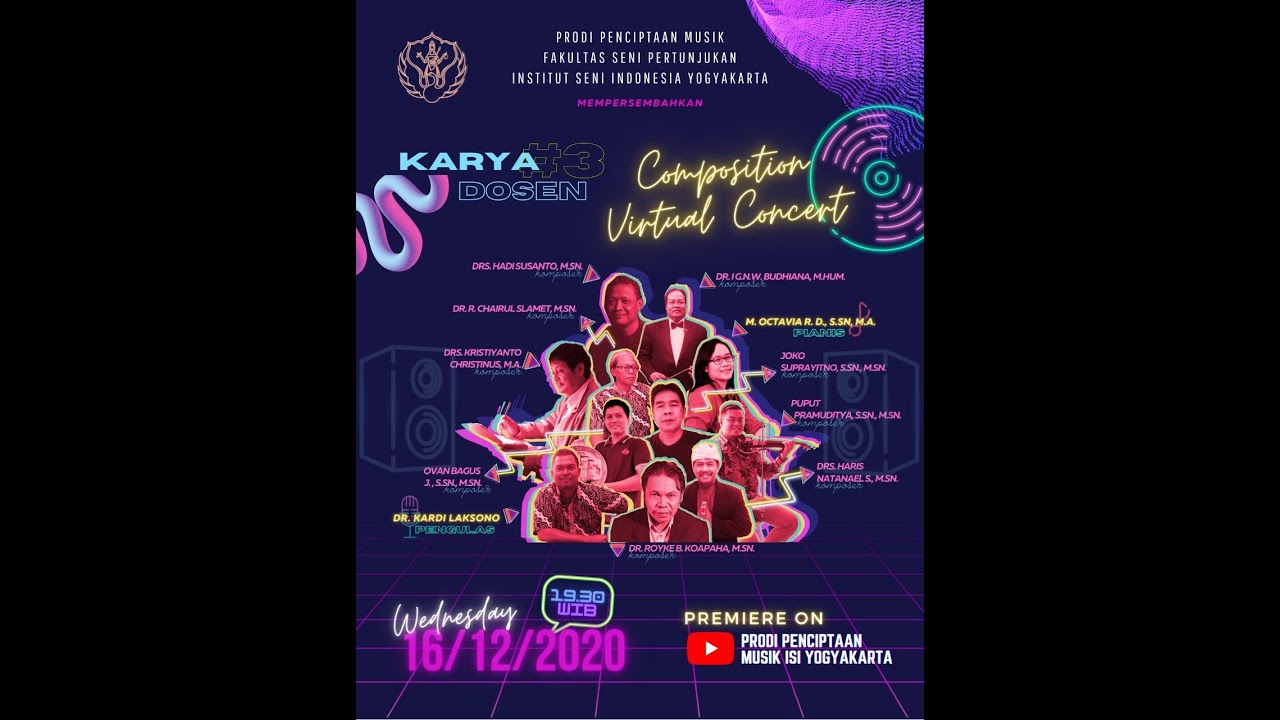 Konser Dosen (Composition Virtual Concert) 2020