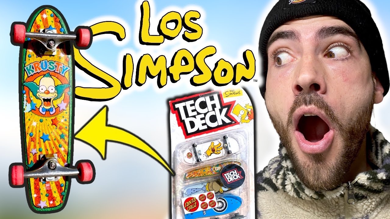 ❌ TECH DECK DE LOS SIMPSON: ¿MERECEN LA PENA? ✅