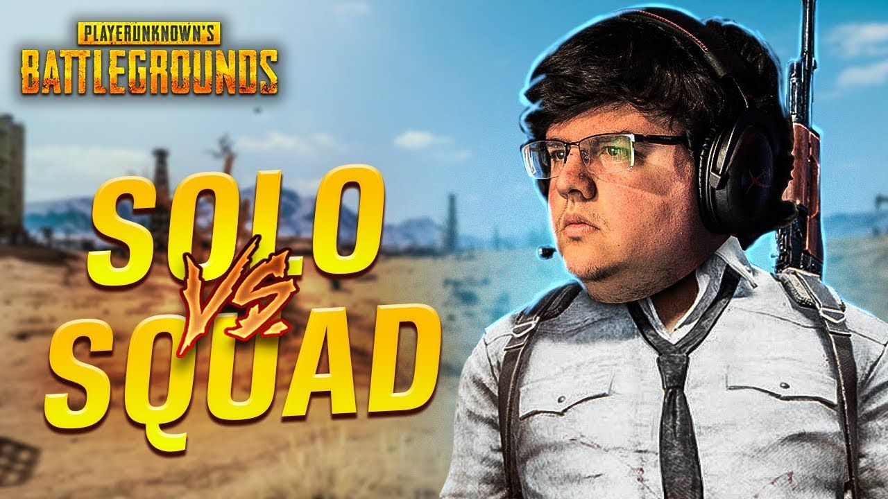 NÃO ABANDONEI O PUBG!!! VOLTEI COM TUDO NO SOLO VS SQUADS