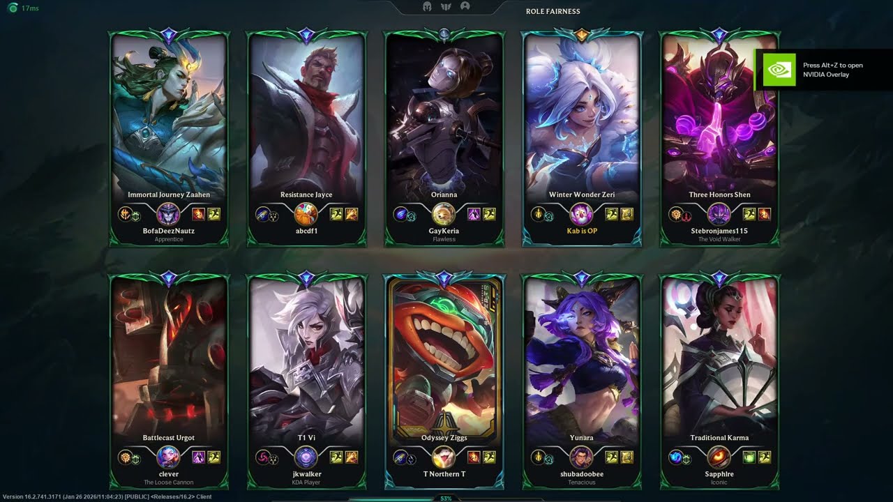 Zeri Shen vs Yunara Mel