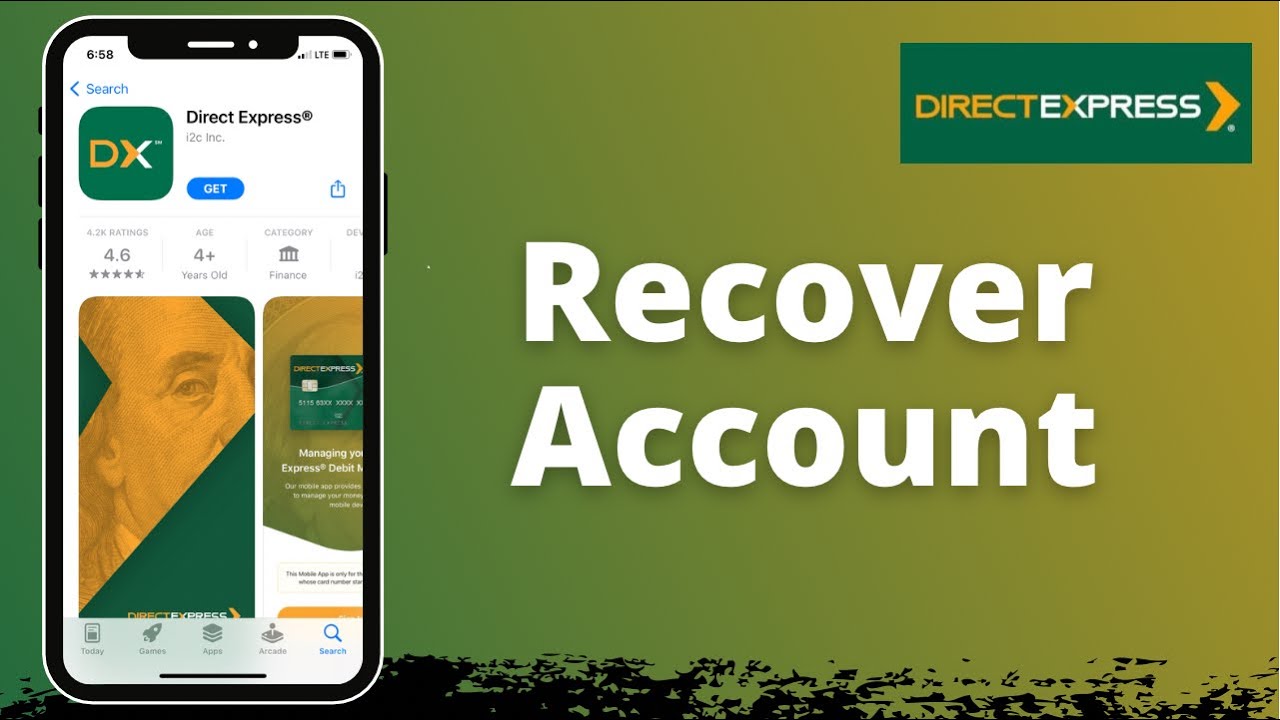How to Recover Direct Express User id