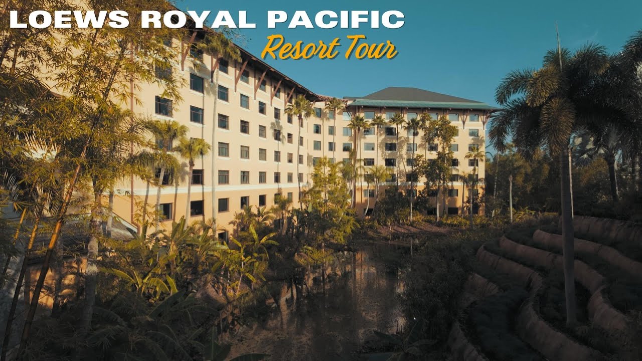 Loews Royal Pacific Resort Tour 2025 - Universal orlando
