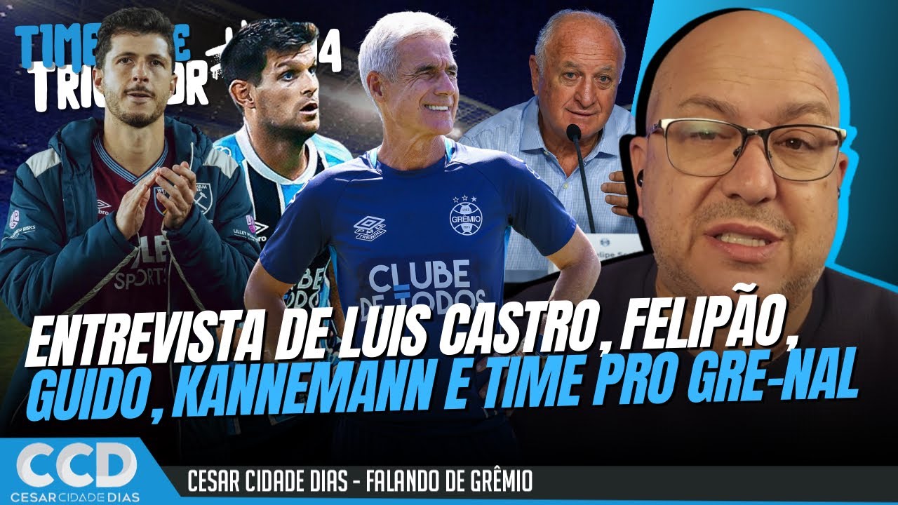 Timeline Tricolor #504: Luis Castro, Felipão, Guido Rodriguez, Kannemann e Gre-Nal