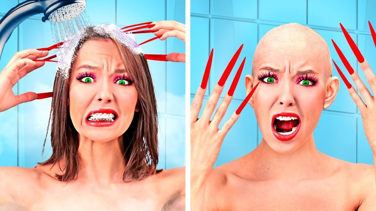 LUSTIGE M&Auml;DELS-Probleme mit LANGEN N&Auml;GELN | Beauty- und Beziehungs-K&auml;mpfe auf La La Lebensfreude