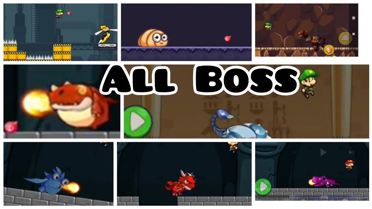 Bob's World ALL BOSS Special No Damage