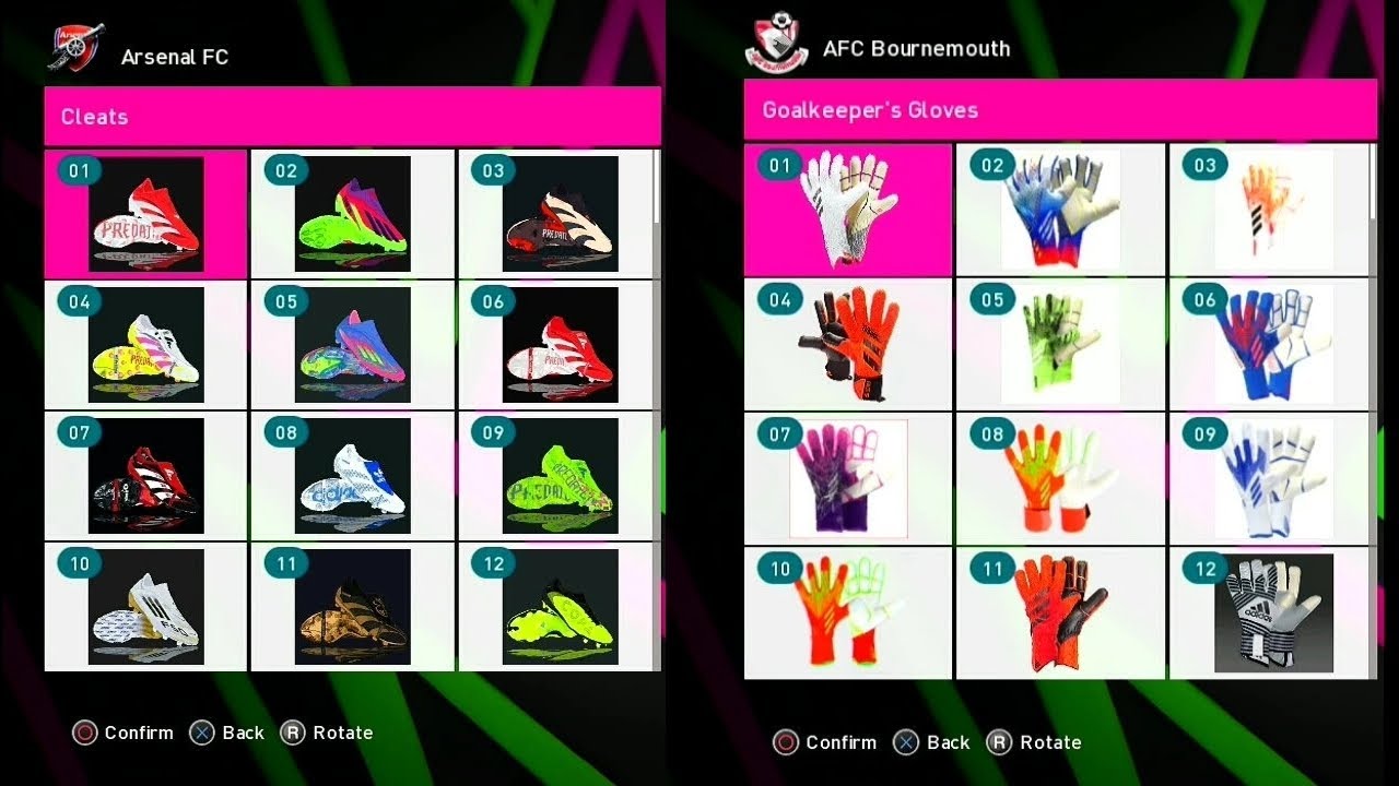 BOATPACK & GLOVE UPDATE | BITBOX & VR PATCH | PES2018 | PS3