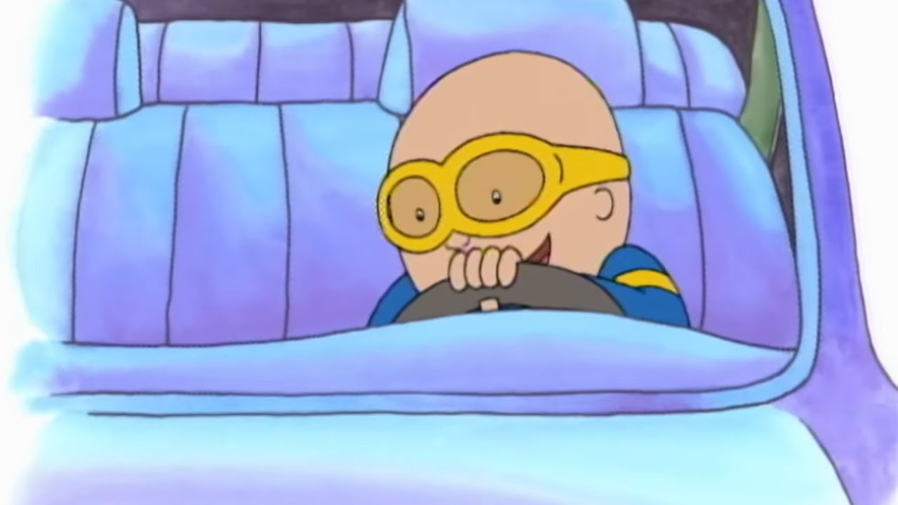 Caillou uči voziti | Oblutak na Hrvatskom