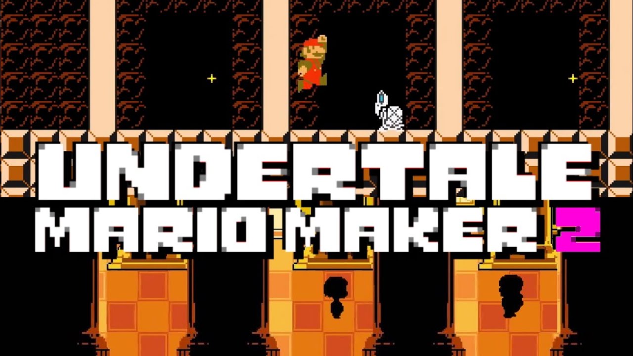 UNDERTALE remade as a Mario Maker 2 Level!? (Normal+Genocide Routes)