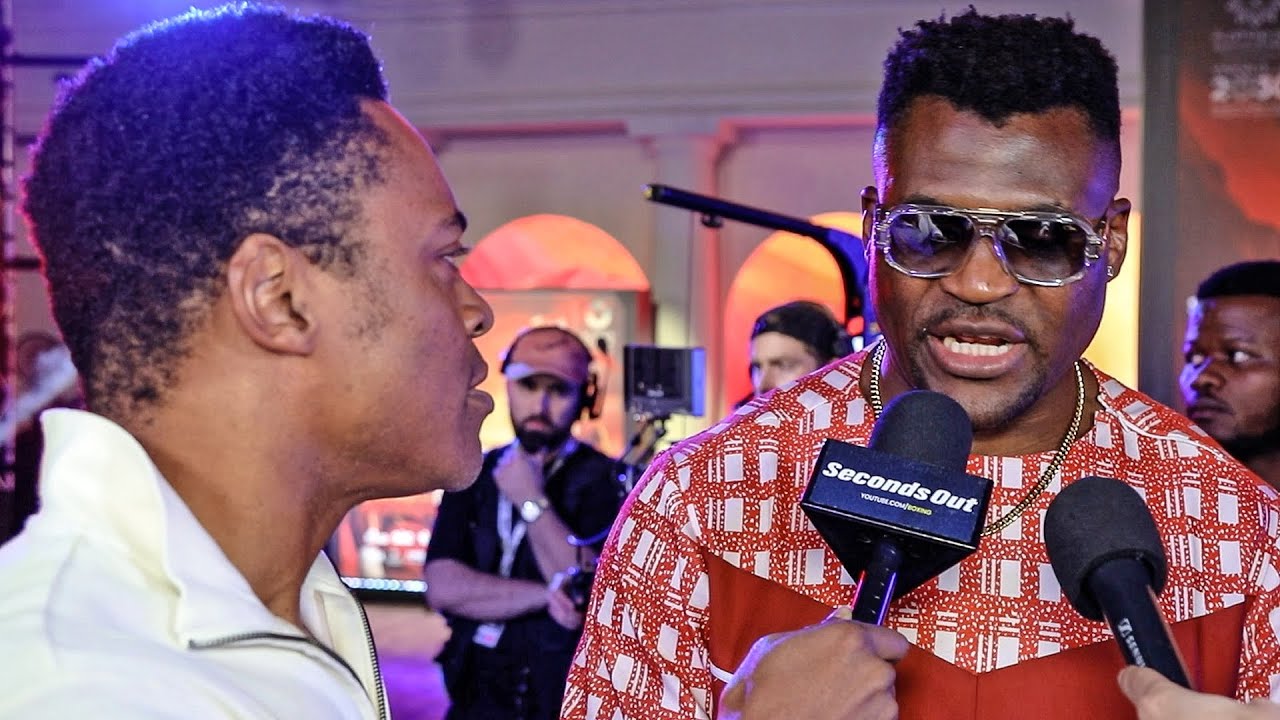'I DID NOT SAY THAT!! - Francis Ngannou HITS BACK at CHASING Anthony Joshua KO like Stipe Miocic