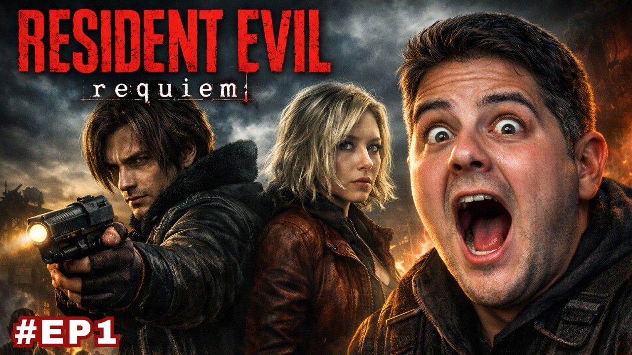 RESIDENT EVIL REQUIEM - Início de Gameplay! #ep1 - O Início do Pesadelo (PT-BR)