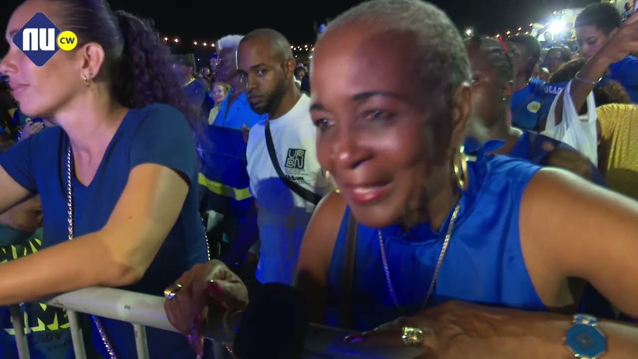 Blue Wave huldiging Wk kwalificatie Curaçao Vs Jamaica