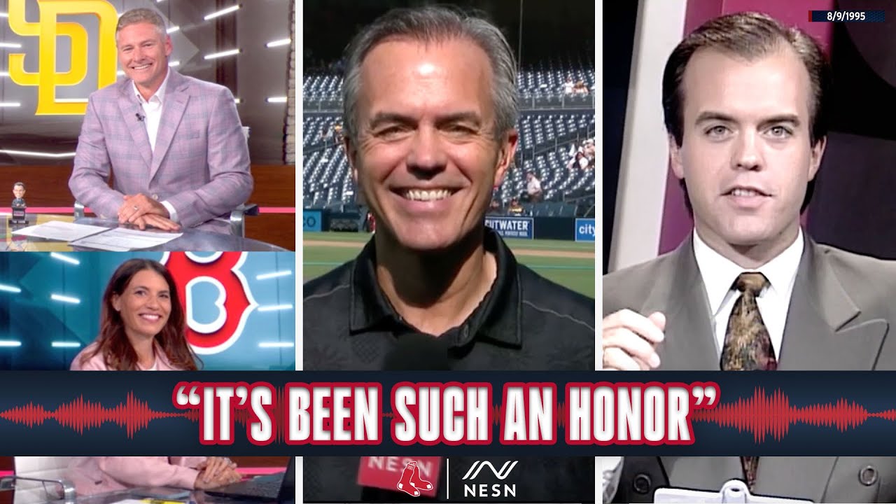 Tom Caron Celebrates 30 Years with NESN!