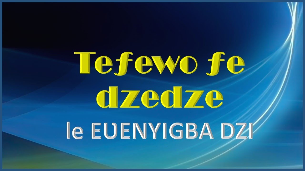 Teƒewo ƒe dzedze - Paysages - Landscapes