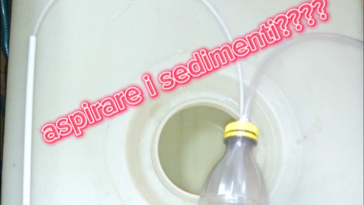 Video 5: aspirare depositi e morchie dal serbatoio acque chiare