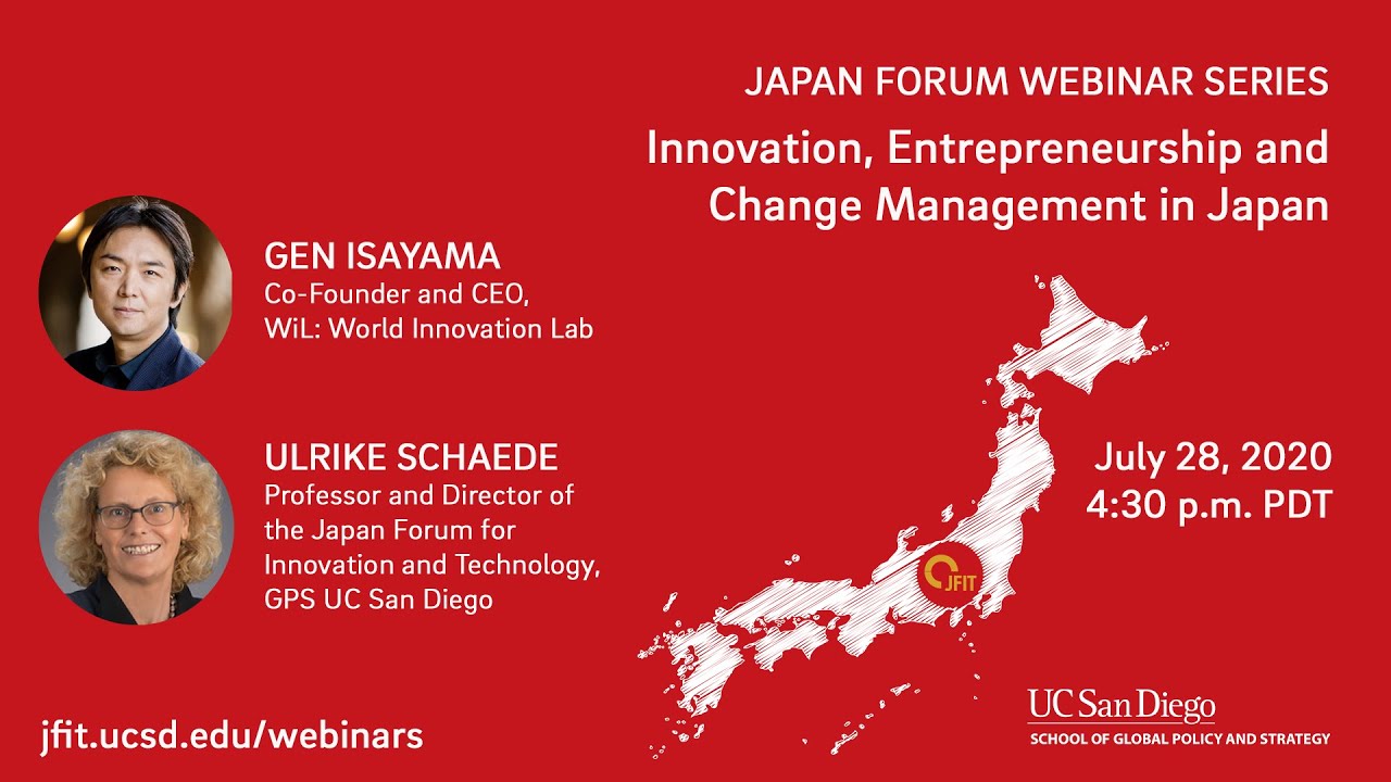 Innovation, Entrepreneurship and Change Management in Japan