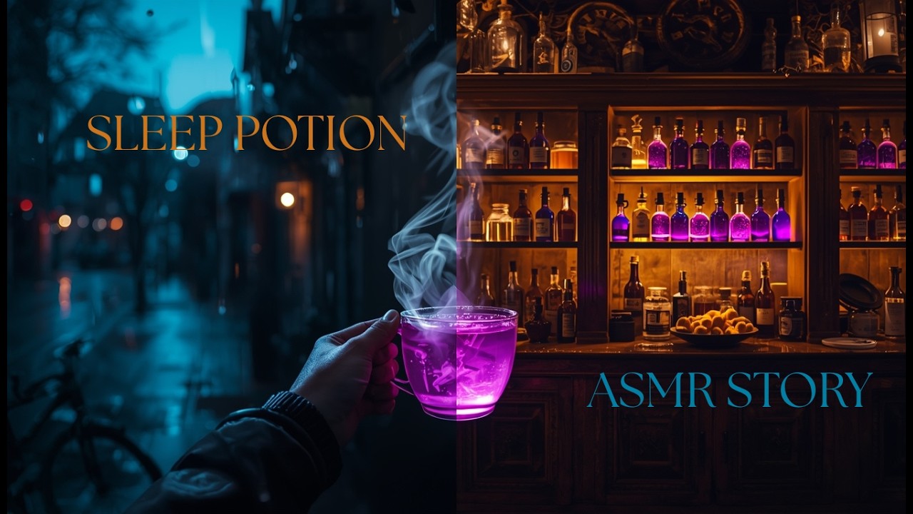 🧪 You Enter a Magical Shop in the Rain | The Dream Apothecary (Sleep Story)